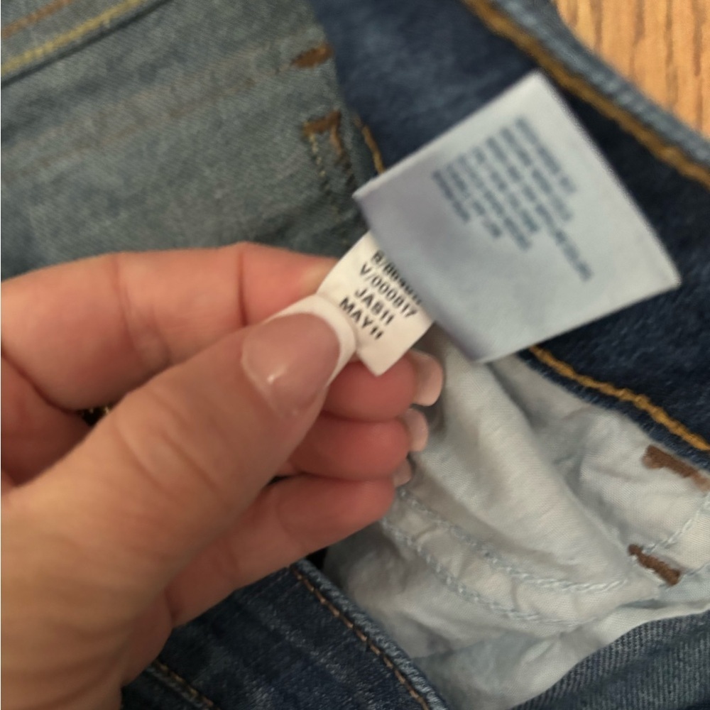 Old Navy Dark Blue Flare Jeans - Picture 5 of 6